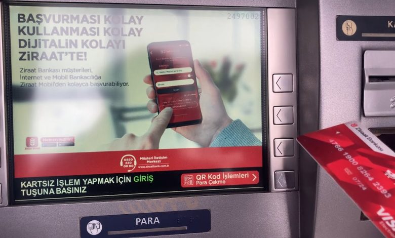 Maaşını Ziraat Bankası ATM sinden çeken emekliler dikkat Aylık 55 TL