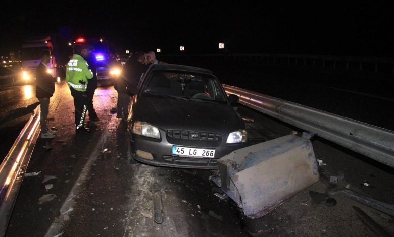 Manisa'da Zincirleme Kaza: Araçlar Birbirine Girdi!