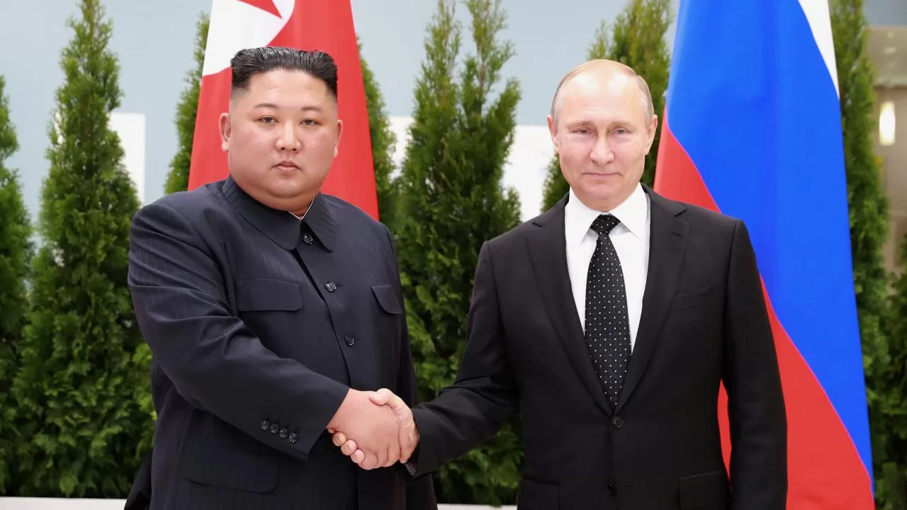 Kuzey Kore Devlet Başkanı Kim Jong-un ve Rusya Devlet Başkanı Vladimir Putin görüştü.